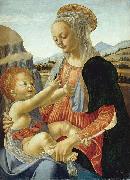Andrea del Verrocchio Mary with the Child Spain oil painting artist